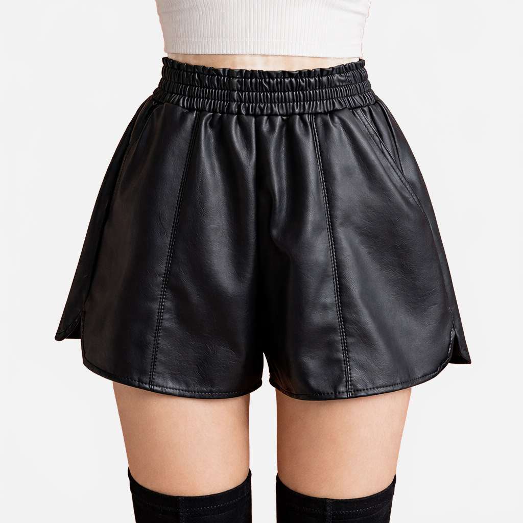 Elenya | Women's Casual Comfortable High Waist Drawstring Shorts
