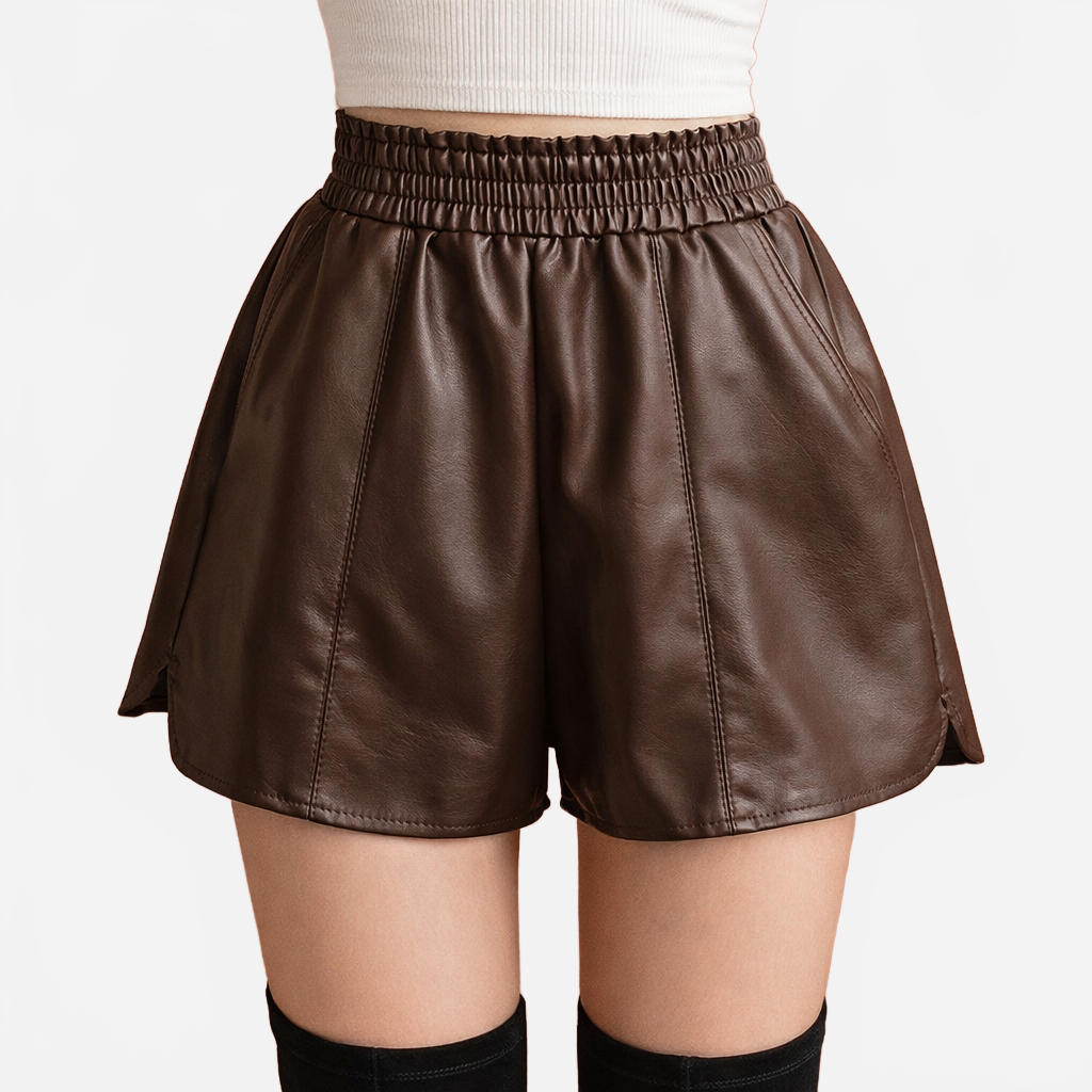 Elenya | Women's Casual Comfortable High Waist Drawstring Shorts