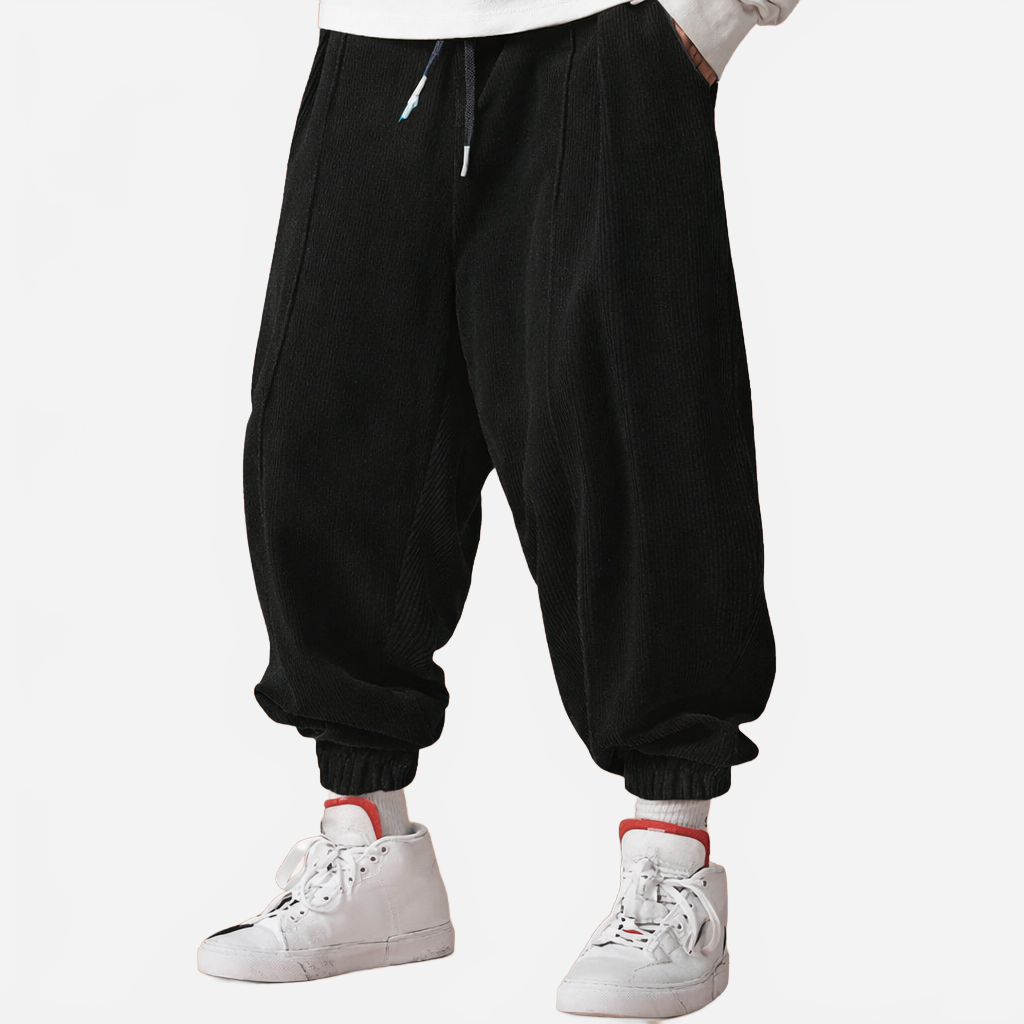 Bastien | Men's Loose Fit Corduroy Jogger Pants