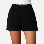 Elara | Women's Casual High Waisted Shorts with Pockets