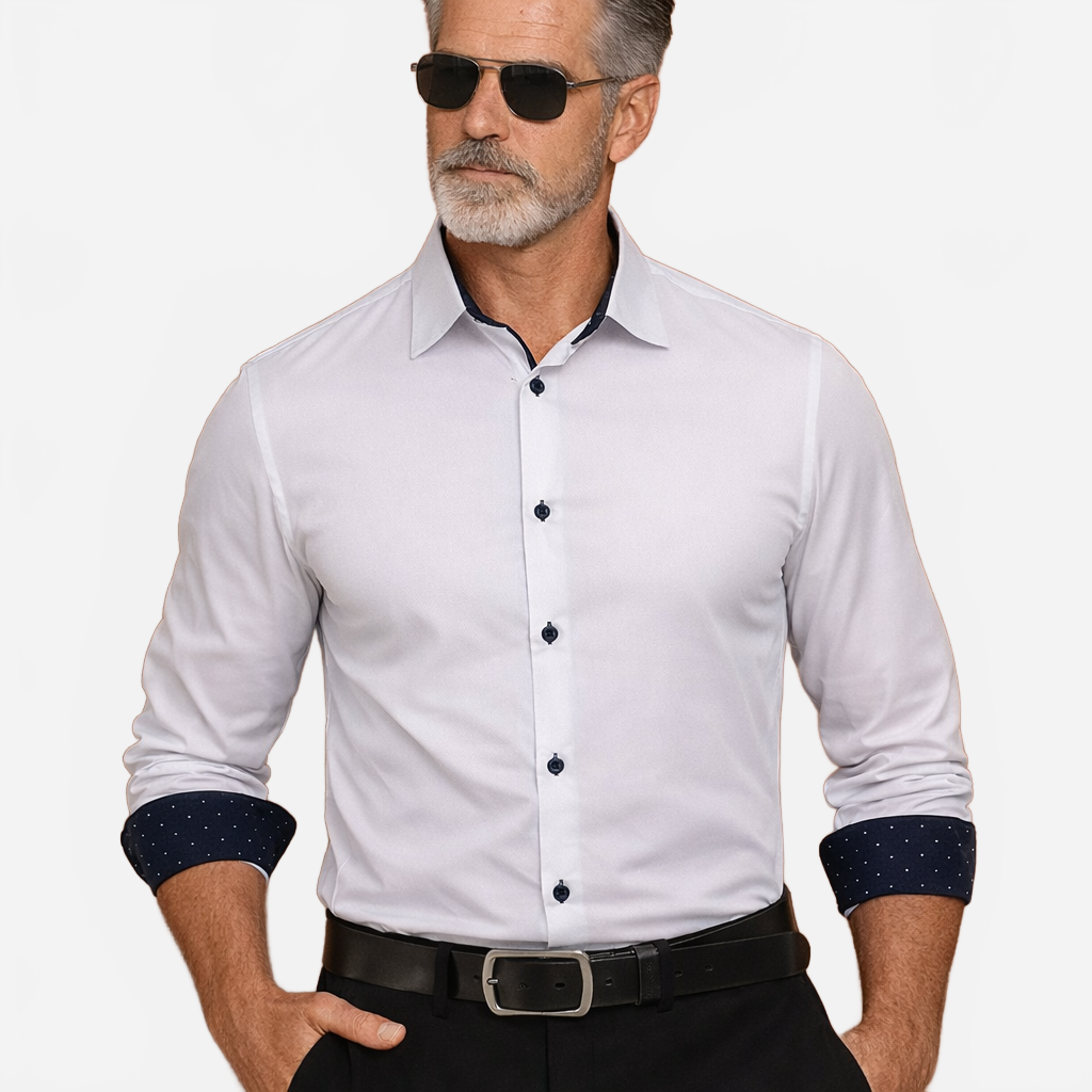 Victor | Men's Slim Fit Long Sleeve Shirt