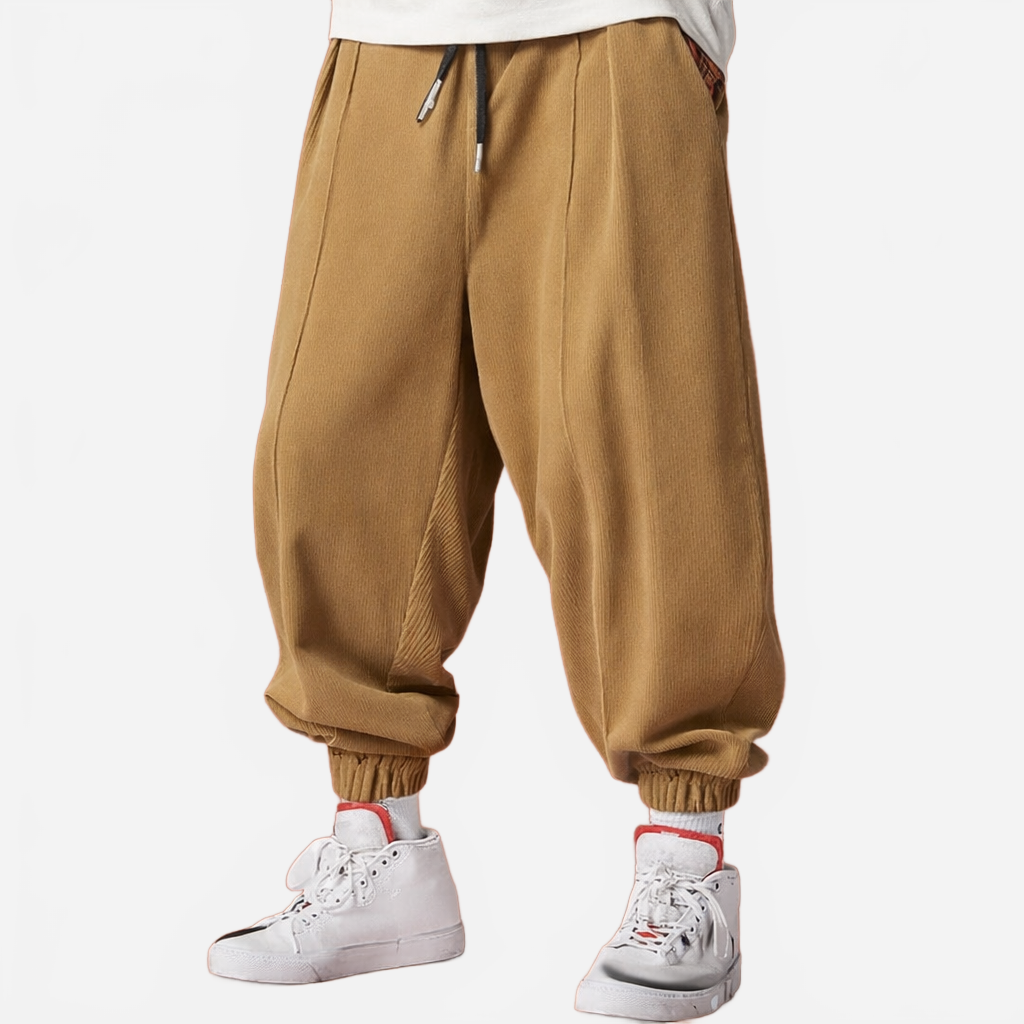Bastien | Men's Loose Fit Corduroy Jogger Pants