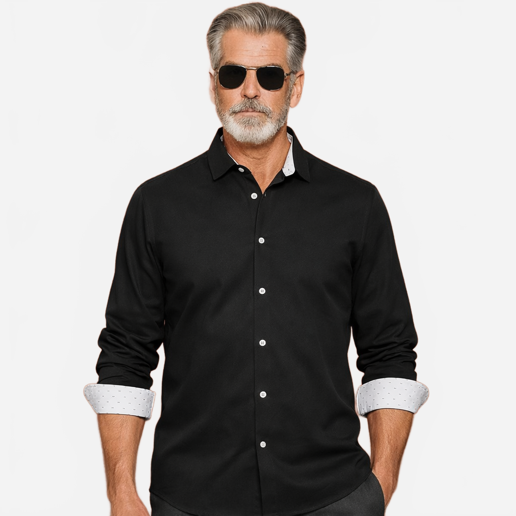 Victor | Men's Slim Fit Long Sleeve Shirt